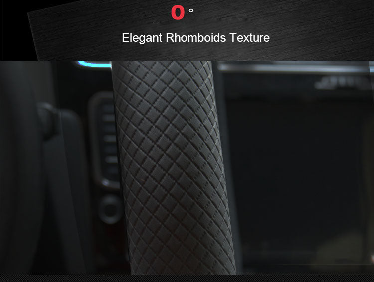 כיסוי הגה יוקרתי מעור