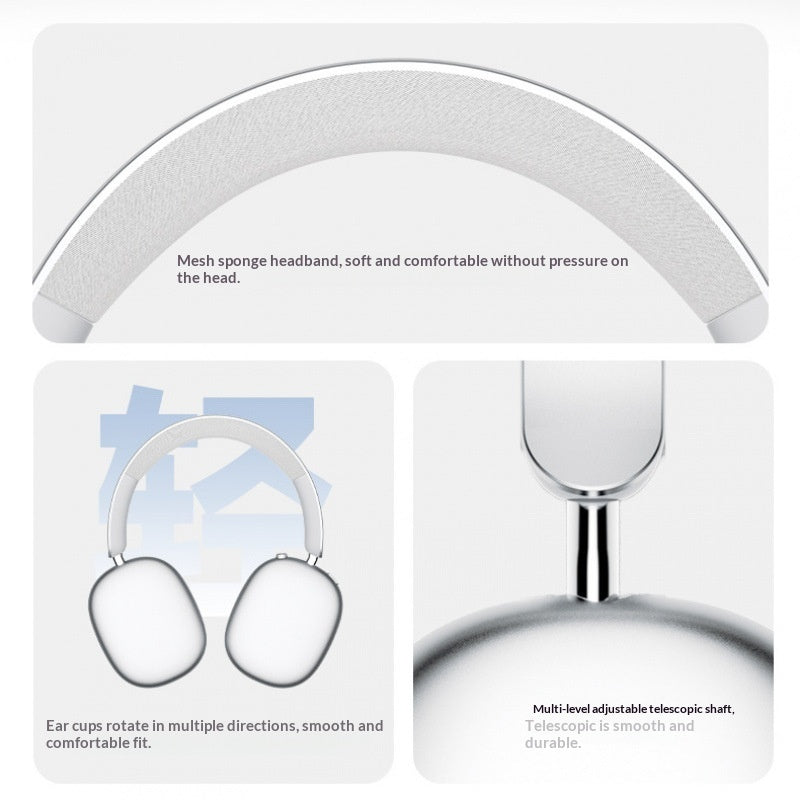 אוזניות Bluetooth עם ביטול רעשים (ANC)