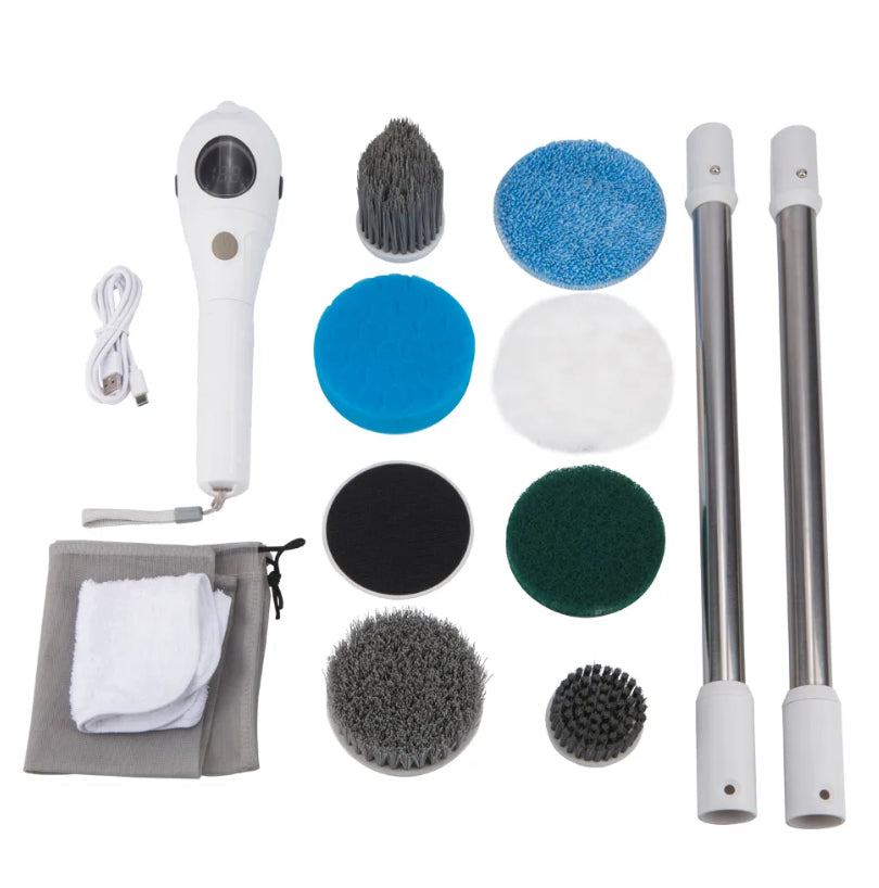 מברשת ניקוי חשמלית 9 ראשים