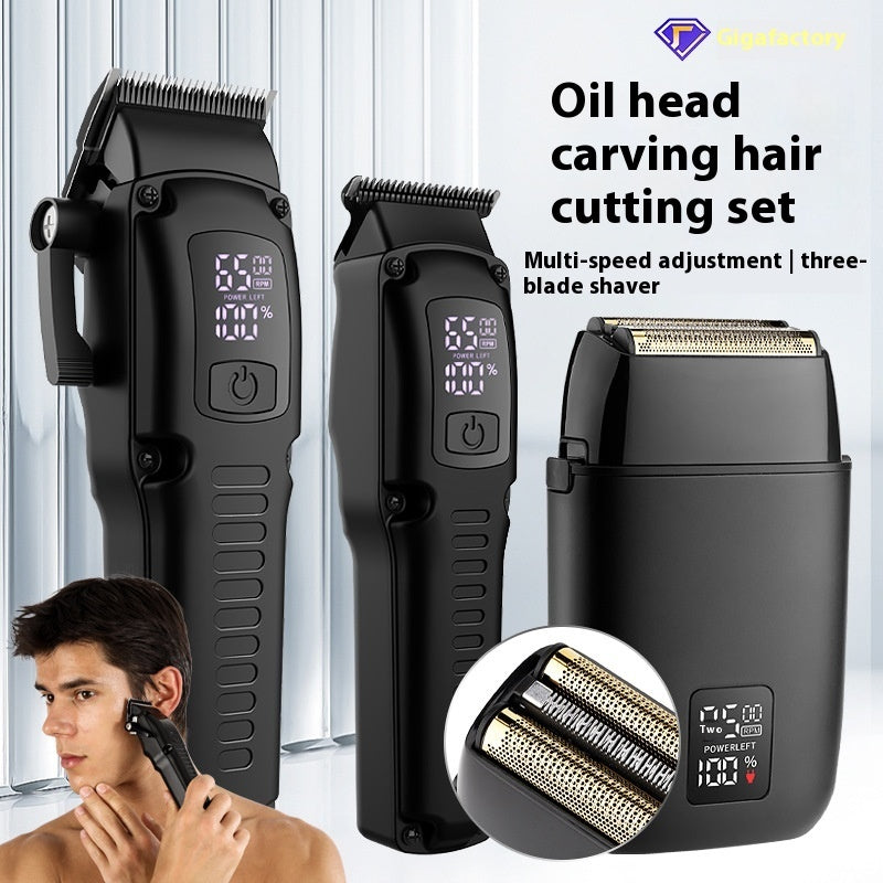 סט מכונת תספורת מקצועית