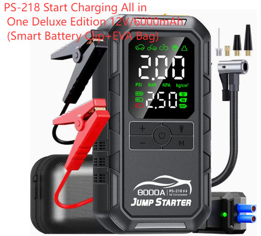 בוסטר התנעה לרכב 3 ב-1