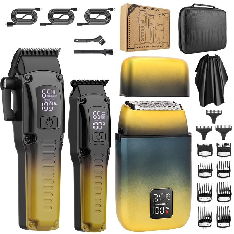 סט מכונת תספורת מקצועית