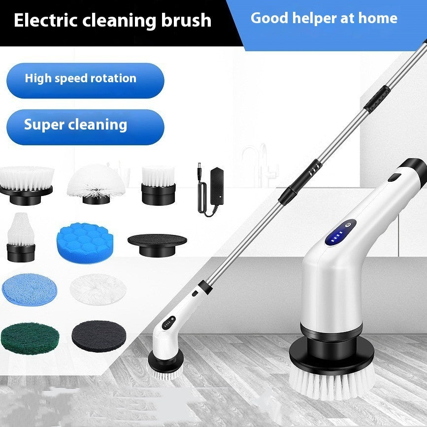 מברשת ניקוי חשמלית 9 ראשים