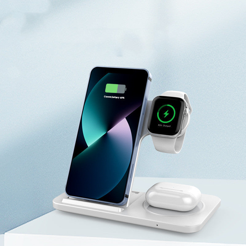 מטען אלחוטי 3 ב-1