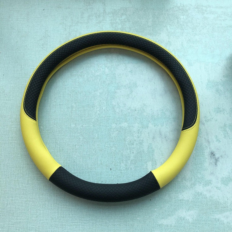 כיסוי הגה יוקרתי מעור