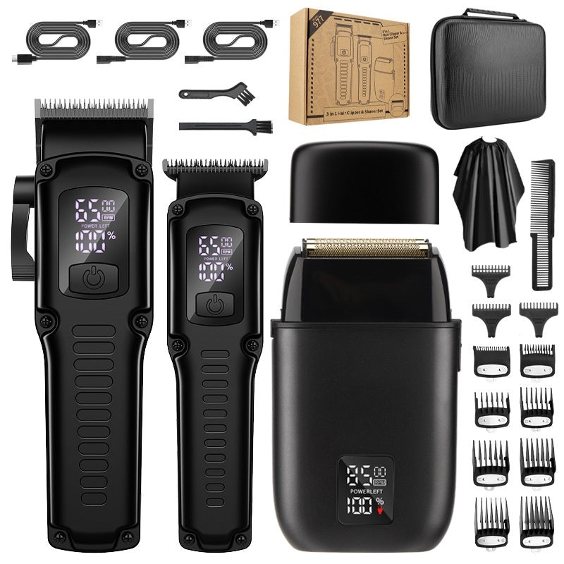 סט מכונת תספורת מקצועית